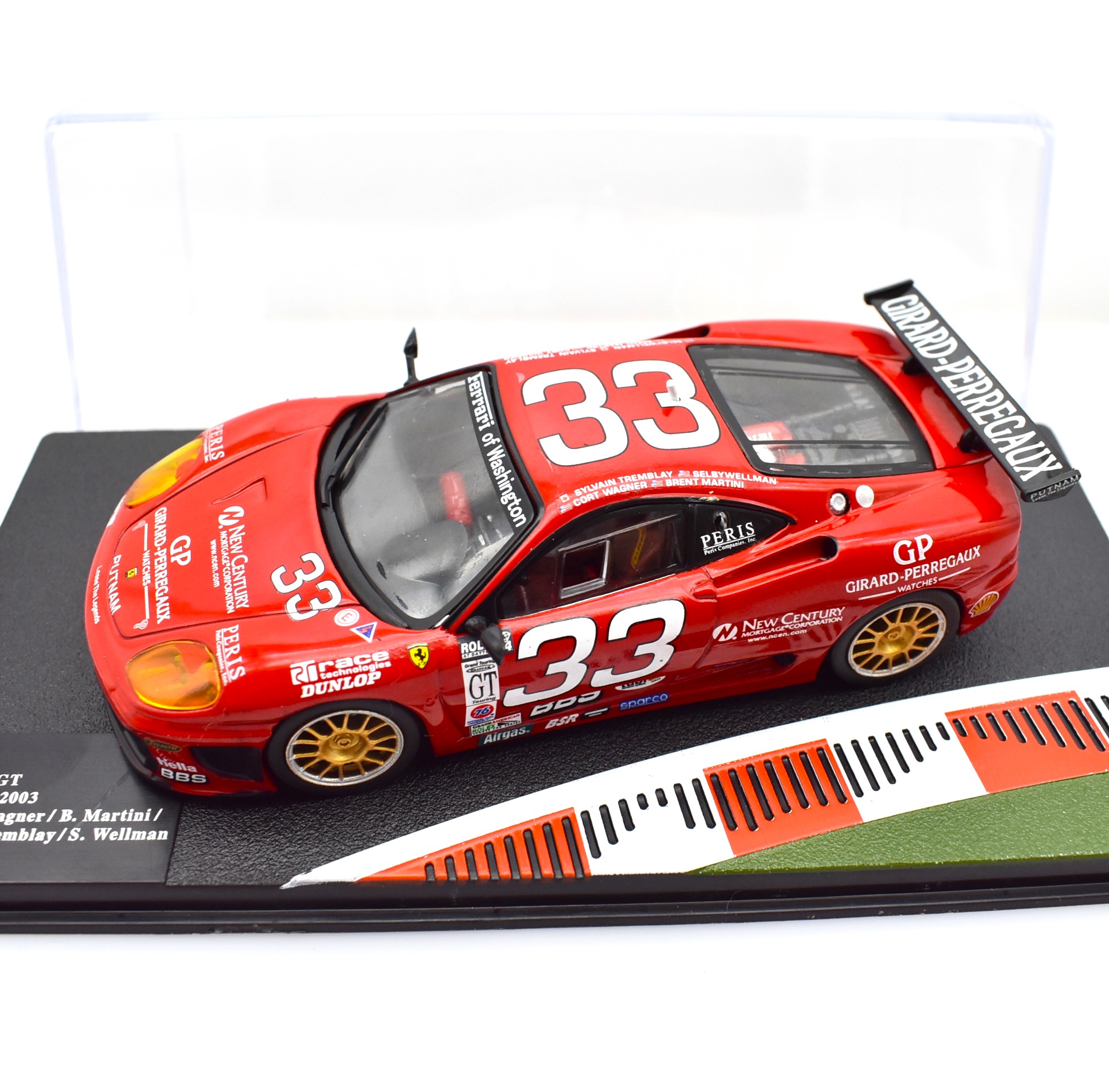 Modellini auto FERRARI 360 GT scala 1:43 da collezione edicola ixo  modellismo diecast