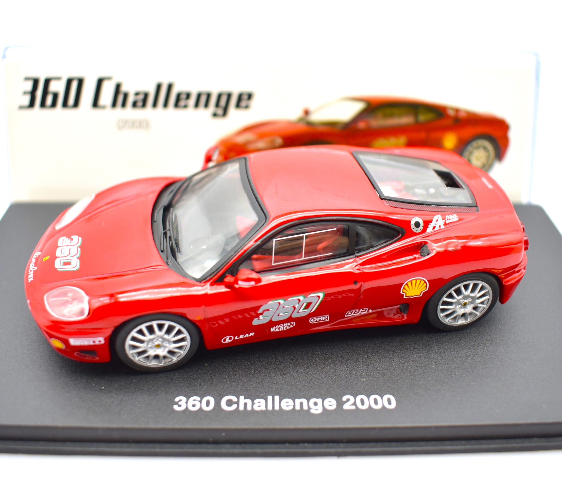 Modellini auto FERRARI 360 GT scala 1:43 da collezione edicola ixo  modellismo diecast - Arcadia Modellismo