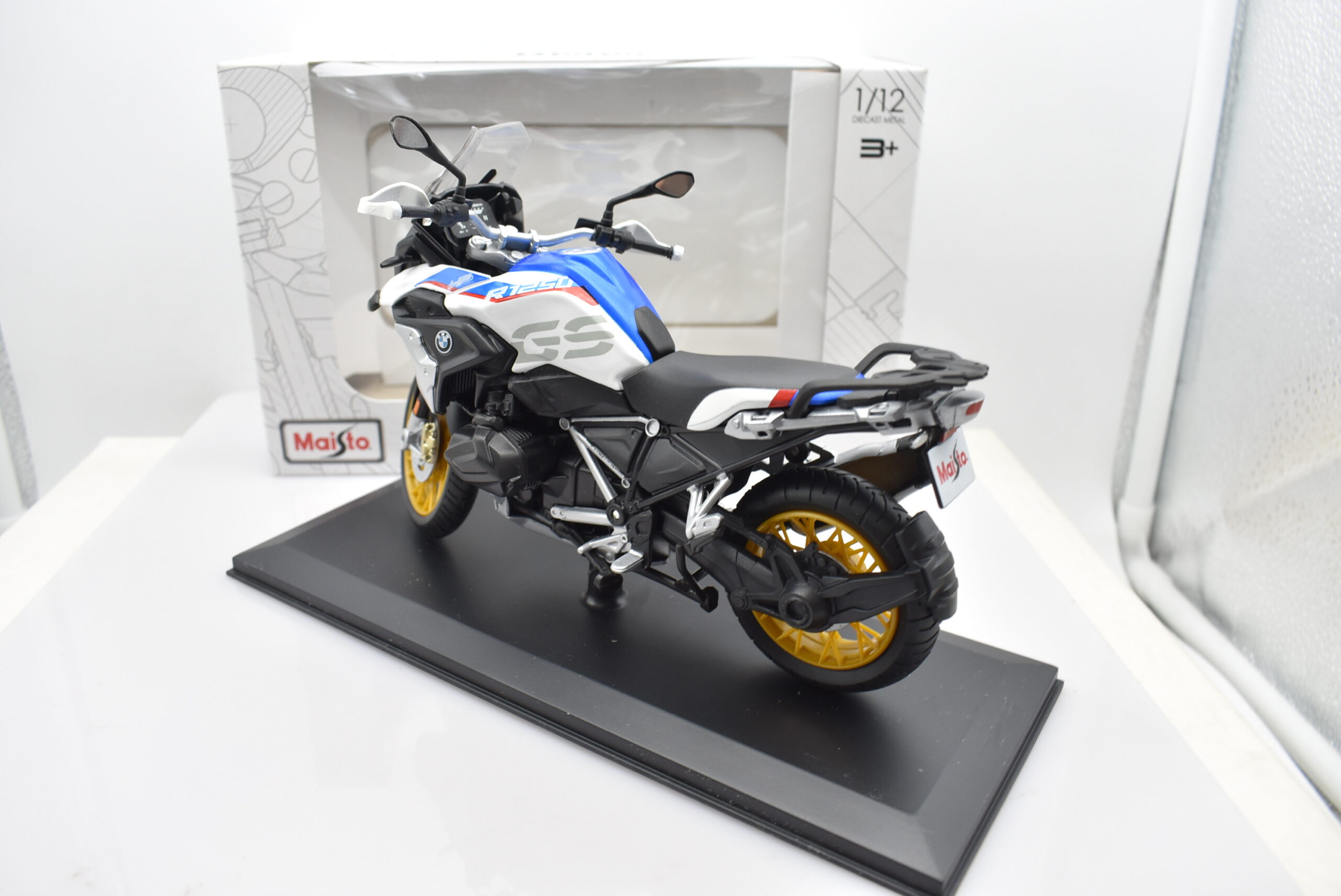 Modellino Moto BMW GS R1250 - Maisto Scala 1:12