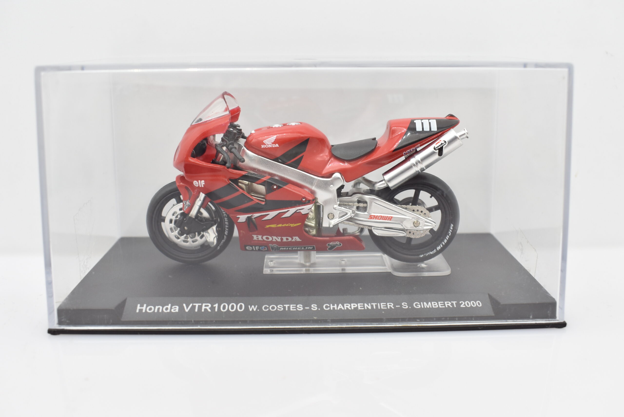 Modellino moto Atlas Edicola 1/43 Honda VTR 1000 SP-2