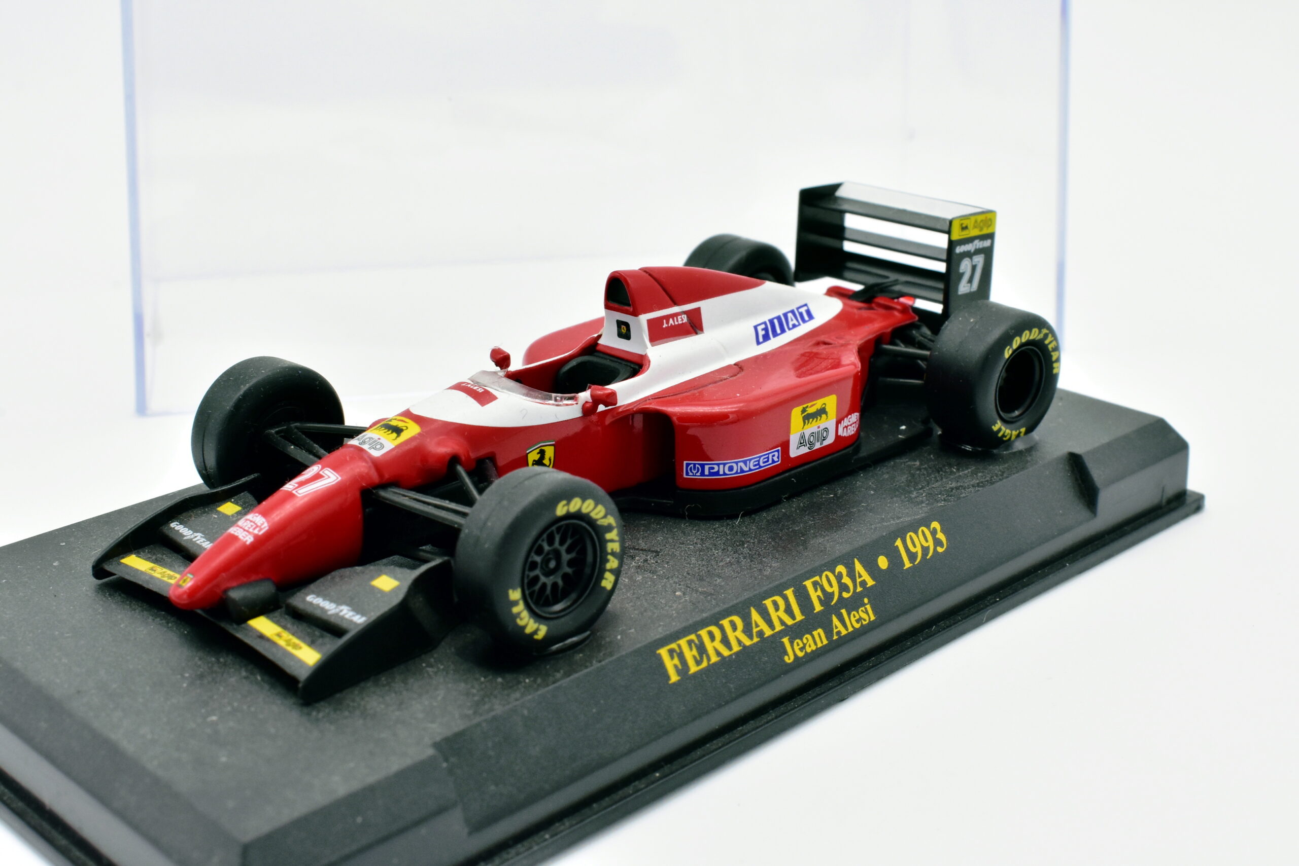 Modellino auto Ferrari F1 F93A 1993 scala 1:43 Formula 1 Alesi ixo - Arcadia  Modellismo