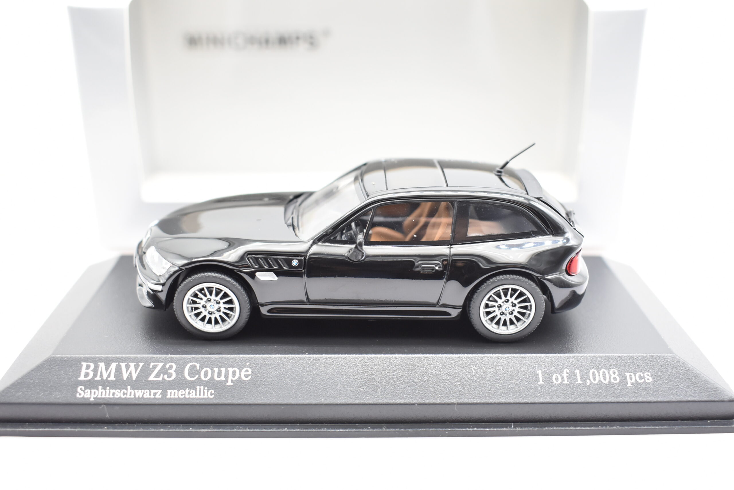 Modellino auto scala 1:43 BMW Z3 Coupe Minichamps diecast modellismo da  collezione