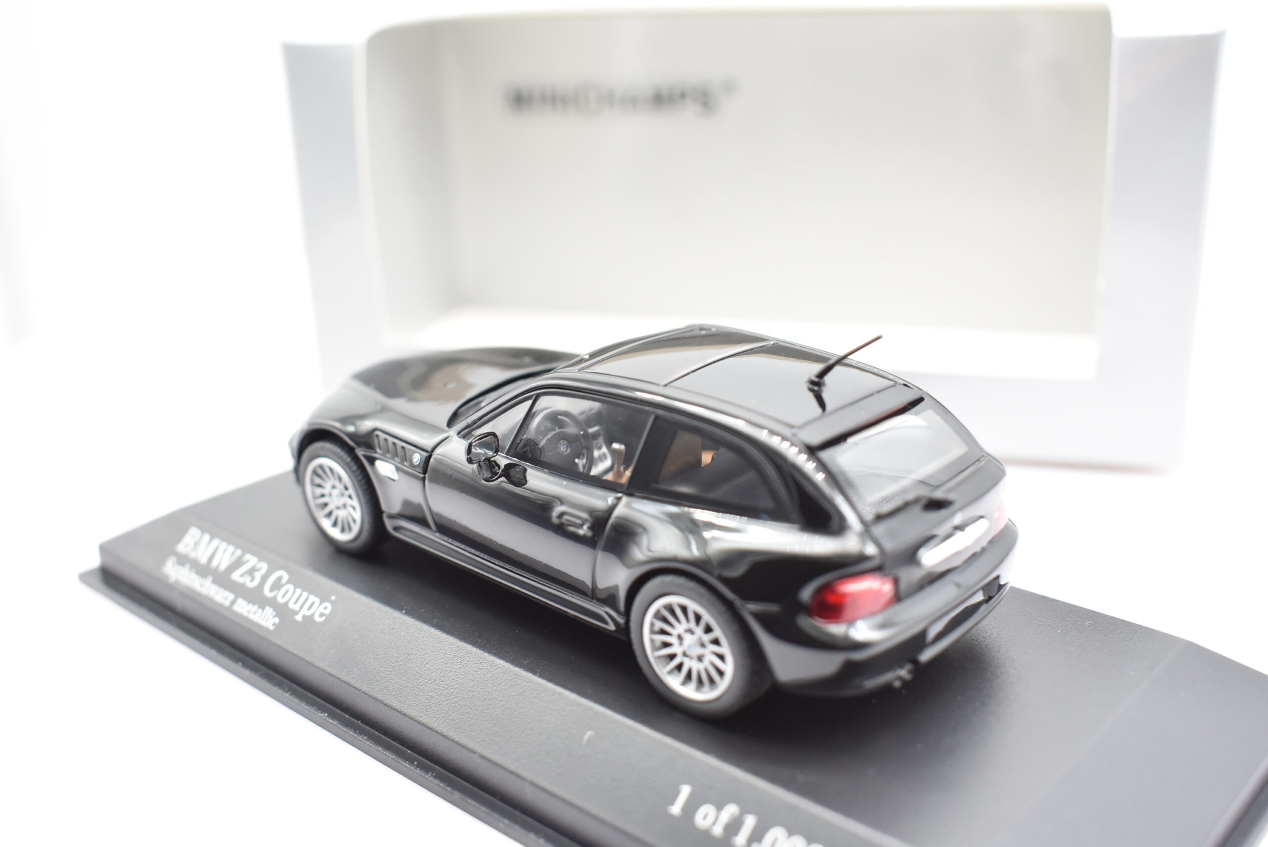 Modellino auto scala 1:43 BMW Z3 Coupe Minichamps diecast modellismo da  collezione